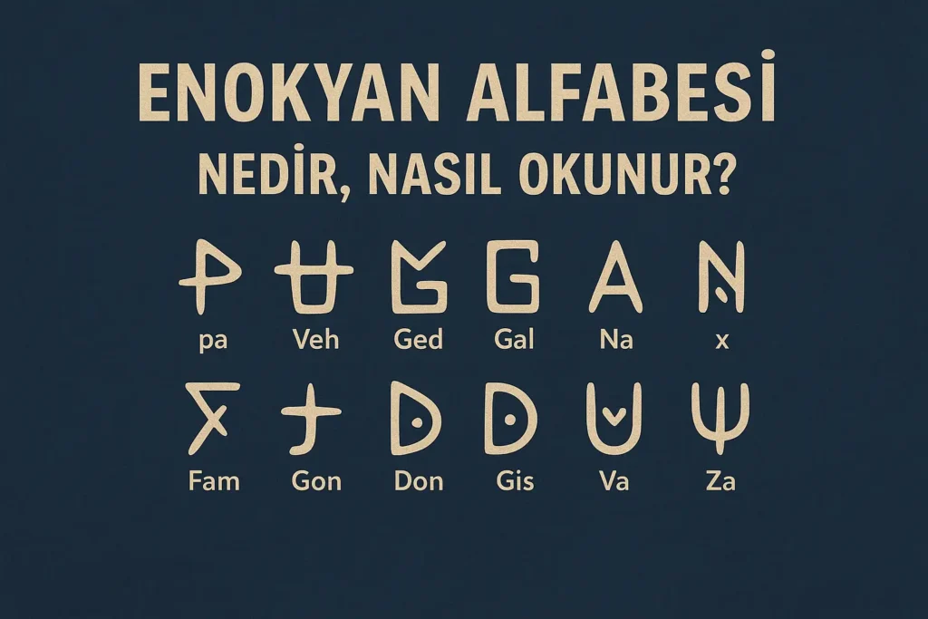 enokyan alfabesi nedir nasil okunur