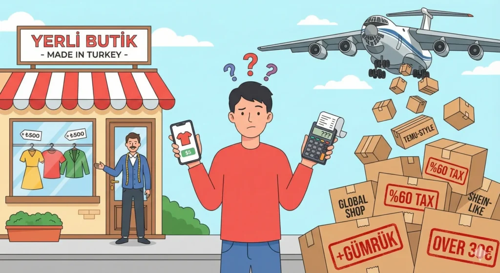 yurtdışı alışverişte 30 euro neden sırılandı