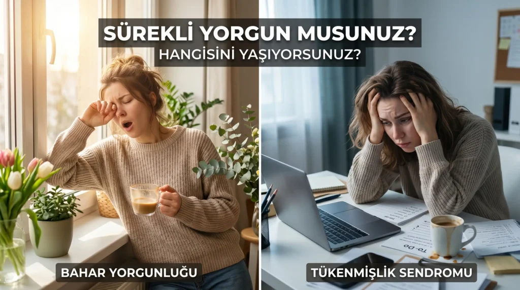 bahar yorgunluğu mu, tükenmişlik sendromu mu