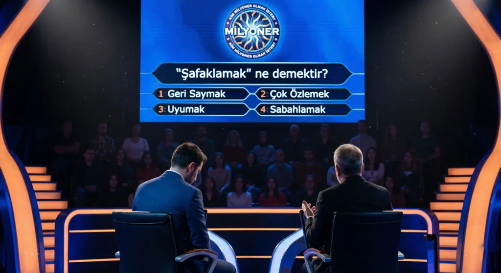 kim milyoner olmak ister, şafaklamak nedir, ne demektir