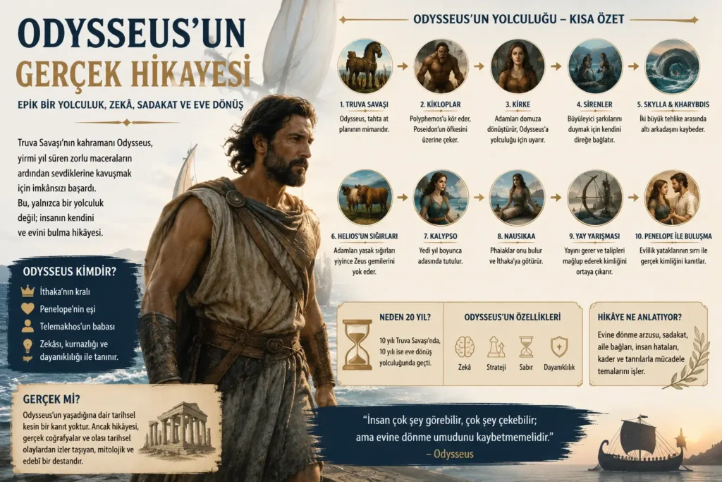 odysseusun gerçek hikayesi nedir kimdir
